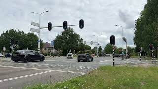 3 minutes and 49 seconds at a large Dutch signalized intersection [upl. by Josselyn]