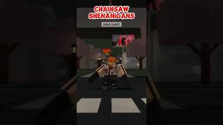 Chainsawman Battleground Game Roblox chainsawman jujutsushenanigans roblox [upl. by Kenn]