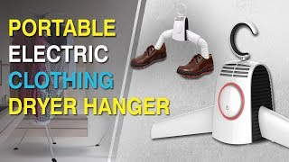 Portable Electric Clothing Dryer hanger  TheEliteTrends [upl. by Kaenel]