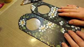 Daisy Painting Tutorial Part 1 [upl. by Lesya229]