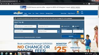 How to Get Reservations with Allegiant Airlines [upl. by Anitserp]