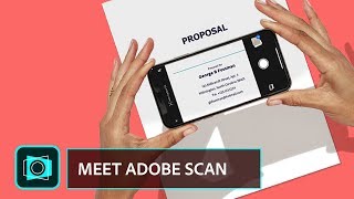 Meet Adobe Scan The free scan app with text recognition superpowers  Adobe Acrobat [upl. by Arbba]