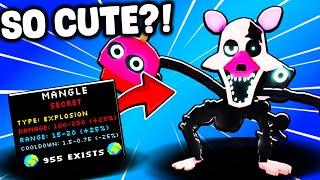 NEW SECRET MANGLE VS NIGHT TWO ENDLESS MODE Five Nights TD [upl. by Newol]