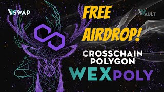 WEX Crosschain Polygon Announcement WEXPoly Airdrop [upl. by Anaerb609]