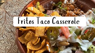 Fritos Taco Casserole [upl. by Aissyla]