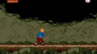 Tintin au Tibet megadrive fin du jeu [upl. by Nautna]