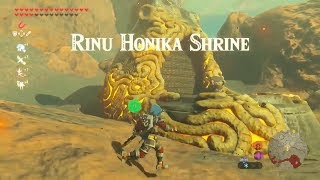 Zelda Breath of the Wild  Rinu Honika Shrine  Champion Daruks Song [upl. by Cloe95]