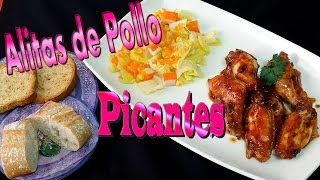 ALITAS DE POLLO PICANTES [upl. by Tamqrah155]