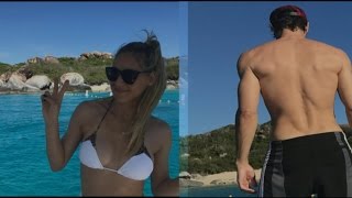 Anna Kournikova and Enrique Iglesias New pics amp videos 2017 [upl. by Minnaminnie]