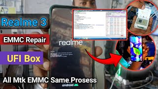 Realme 3 eMMC Repair Guide MTK eMMC Repair with UFI Box [upl. by Naasah320]