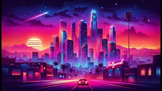 City of Stars  80s New Wave Vibe Lyric Video [upl. by Enneiviv]