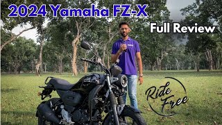 2024 Yamaha FZX New Update  Full Review  Exhaust Sound [upl. by Mauceri]