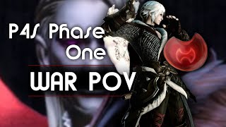 【FFXIV】Aspholdelos The Fourth Circle Savage P4S Phase One CLEAR  WAR POV [upl. by Stig476]