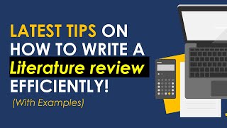 How to Write a Literature Review Stepbystep Guide [upl. by Erdnoed]