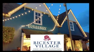 BURBERRY OUTLET WITH AMAZING PRICE 2022 BICESTER VILLAGE 🛍 [upl. by Yra205]