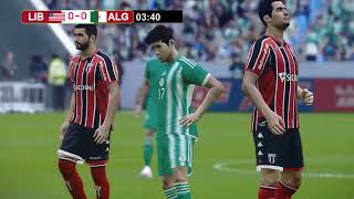 2025 Algeria vs Liberia Live Score EFootball PES 21 Simulation Gameplay [upl. by Lad]