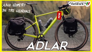 wilier adlar  all new gravel bike aimed at adventure riding and bikepacking [upl. by Bittner]