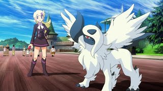 mega charizard vs mega absol  pokemon xy special episodes [upl. by Nodlehs]