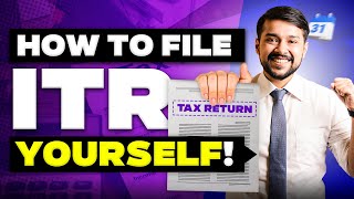 How to File Income Tax Returns Easily  ITR Filing for FY 202425  Harsh Goela [upl. by Chas]