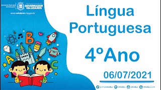 Situação Comunicativa 4º Ano  06072021 [upl. by Oswald]