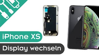 iPhone XS Display tauschen  kaputtde [upl. by Hertzog140]