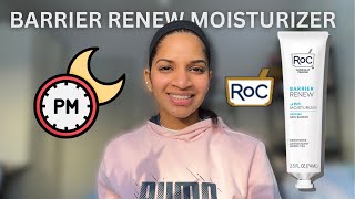 RoC Barrier Renew PM Moisturiser Review  RoC Skincare Review  Researcher Explains [upl. by Neetsyrk]