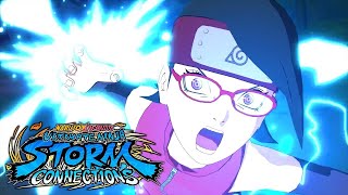 Sharingan Activated New Chidori Sarada Uchiha Gameplay  Naruto Storm Connections [upl. by Irac]