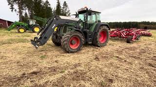 Fendt Vario 716 TMS etukuormaajalla myydään huutokaupatcom sivustolla [upl. by Atiseret]