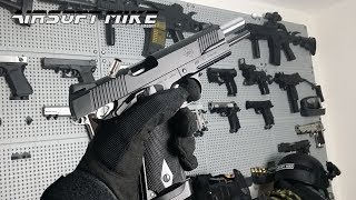 ASG STI 1911A1 AIRSOFT SHELL EJECTING GBB RSS Unboxing Review [upl. by Newob]