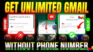 Unlimited gmail account creator without phone number 2025  Google account kaise banaye  Gmail ID [upl. by Shelba173]