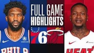 “Miami Heat vs 76ers Highlights  NBA Full Game Recap 2024” [upl. by Cheryl]