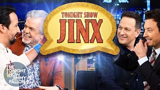 Jinx Challenge with Luis and LinManuel Miranda and Josh Charles  The Tonight Show [upl. by Cinamod541]