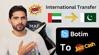 How To Send Money from Botim to Pakistan Jazzcash with Zero Fees [upl. by Vilberg504]