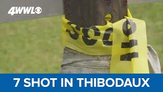 7 shot at Thibodaux graduation party [upl. by Nuawtna]