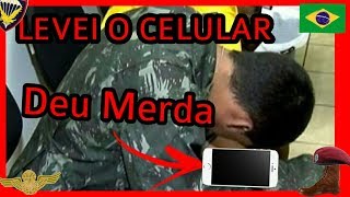 O dia que Levei o CELULAR PRO SERVIÇO NO QUARTELExército Brasileiro [upl. by Jagir]