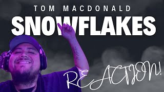 TOM MACDONALD  SNOWFLAKES REACTION THIS SONG CRAZY [upl. by Det]