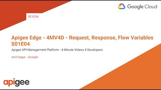 Apigee Edge  4MV4D  Request Response Flow Variables  S01E04 [upl. by Anina]