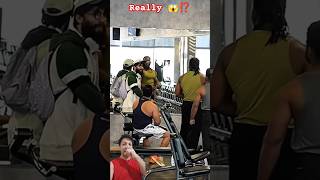 Really is this real weight with 135LBS⁉️😱  Anatoly Gym Prank Powerlifting Shocking [upl. by Elagiba835]