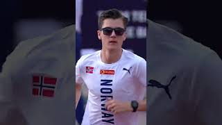 Jakob Ingebrigtsen is a vibe 😎🇳🇴 shorts [upl. by Wichman]