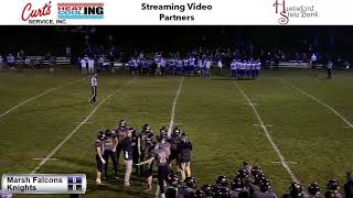 High School Football HustisfordHoricon vs New GlarusMonticello [upl. by Ahsiryt]