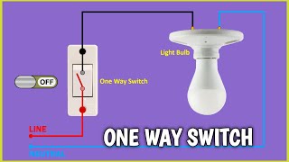 About the Basics of One Way Switch Connections [upl. by Krishnah]