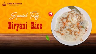 Perfect Plain Biryani Rice in 20 Minutes  Easy Recipe [upl. by Abner]