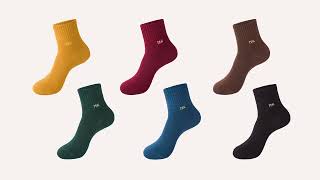 Women Apparels  Antibacterial 6Pair Quarter Socks [upl. by Raynor350]