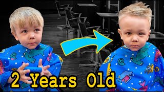 How To Cut Toddlers Hair At Home For Beginners  Professional Stylist Results [upl. by Avie]