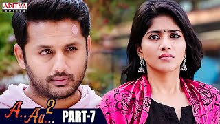 A AA 2 Hindi Dubbed Movie Part 7  Nithiin Megha Akash Ashu Reddy  Aditya Movies [upl. by Benis26]