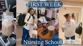 Nursing School Week 1  Spring 2024 [upl. by Ahsitauq]