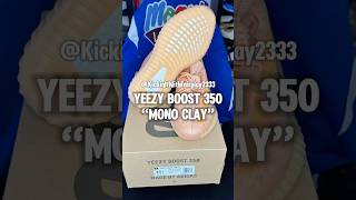 YEEZY BOOST 350 ASMR “MONO CLAY” [upl. by Ahsekan]