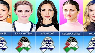 List Celebrities Who Support Palestine and Israel [upl. by Yelloh247]