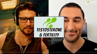 Fertility and Injecting Testosterone  Dr Cameron Sepah [upl. by Eiffub]