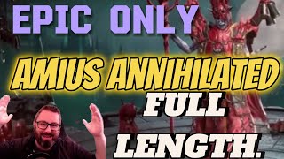 EPIC ONLY  Amius Raid Shadow Legends [upl. by Cammi]